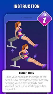 Fat Burning Workout for Women android App screenshot 2