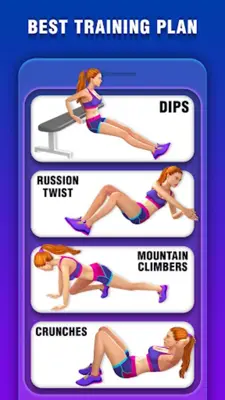 Fat Burning Workout for Women android App screenshot 5